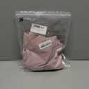 Zeagoo Womens Dressy Casual Shirts Short Sleeve V Neck Work Blouse Business Casual Summer Chiffon Tops (Small, Light Pink)