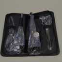 Professional Dog Grooming Scissors Kit Black 6 in 1, Dog Shears for Grooming 6CR Premium Stainless Steel Grooming Scissors Kit for Dogs Cat Pet