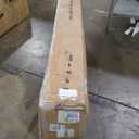 DreamLine Toulon 34 inch W x 72 inch H Frameless Fixed Shower Screen in Matte Black