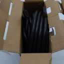 GE 25ft 4K HDMI 2.0 Cable with Ethernet, Gold-Plated Connectors, Black, 48723, New