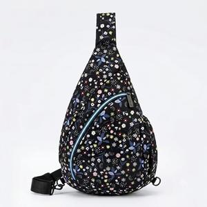 HUA ANGEL Crossbody Sling Bag for Men & Women-Fashion Chest Shoulder Daypack Casual Backpack for Travel Hiking Gym