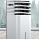 24" Windowless Portable Air Conditioner, 15H Timer & 120Oscillation, 3-IN-1 Portable AC Unit with Remote, 2-Gal Tank, 3 Modes & 3 Speeds, Ultra-Quiet Ventless Swamp Cooler for Home Office, Onyx