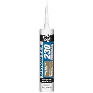 DAP Dynaflex 230 Pro Elastomeric Sealant, White WT099, 10.1 Oz (7079807102)