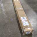 Paramondo Retractable Door Screen for Single Door, Free Stop Sliding Patio Doors - Durable White Aluminium Frames with Fiberglass Mesh - White, Size 38 9/16" Wide x 81 3/8" High