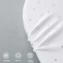 Bassinet Sheets Fit for Simmons Kids City, Ingenuity Dream&Grow, Dream On Me Karley (Plus), Baby Delight Beside Me, Safety 1st, ANGELBLISS 3 in 1 Rocking Bassinet, Ultra Soft, Grey & White Star