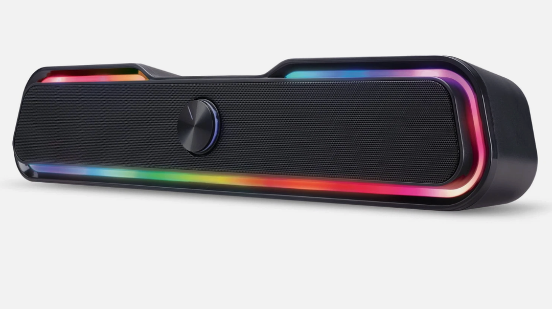17" Multimedia soundbar by iLive color changing audio device speaker