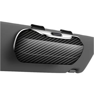 GDQ Sunglass Holder for Car Visor Clip Glasses Case Car Sunglasses Case for Car Sun Visor Glasses Storage Box Car Sunglass Holder Car Visor Accessories Universal for SUV Sedan Truck (Carbon Fiber Texture)