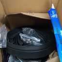 MIXC Garden Edging Border, 100FT 2 Inch Tall Plastic Landscape Edging with 150 Stakes, Flexible Tool-Free Lawn Border for Yard, Flower Bed & Landscaping (black)