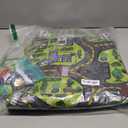 JOYIN Kids Play Rugs - 12 Pull-Back Vehicle Set - Durable Carpet Playmat Rug - City Pretending Play - Toddler Car Track Rug