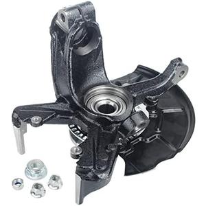 DOSKJOK Steering Knuckle Wheel Hub Bearing Assembly Front Right Passenger Compatible with Beetle 1998-2010 Golf 1999-2006 2010 Jetta 1999-2005 698-374