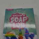 Dan&Darci Unicorn Soap Making Kit - Girls Crafts DIY Project Age 6+ Year Old Kids - Unicorn Girl Gifts - Science STEM Activity Teenage Gift - Make Your Own Soap Kits - Craft Toys Ages 6 7 8 9 10 11 12