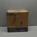 Aeitto Nugget Ice Maker Countertop, Pellet Ice Machine Soft Chewable Ice 40lbs/Day, One-Click Operation, Auto Self-Cleaning Crushed Ice Makers Stainless with Scoop for Home/Kitchen/Office (Black)