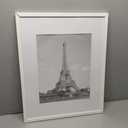 upsimples 16x20 Picture Frame, Display Pictures 11x14 with Mat or 16 x 20 Without, Wall Hanging Poster Frame, White, 1 Pack
