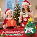 2 x Funny Crochet Christmas Tree Gifts for Women Men,Xmas Sentimental Gifts for Mom Dad Daughter Sister Best Friends,Cute Handmade 2025 Christmas Ornament Decorations,Anniversary Romantic Gift for Her Him