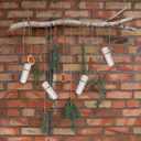 Operitacx 6pcs Foam Cylinders  Lightweight Polystyrene Foam Packaging, DIY Christmas Decorations, Craft Supplies for Floral Arrangements, Model Making & Gift Wrapping