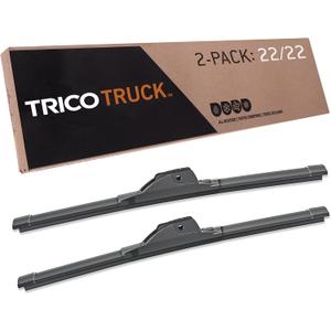 TRICO Truck (58-22220) 22 Inch Pack of 2 Automotive Replacement Windshield Wiper Blades, High Performance All Weather Beam Blade for Select Vehicle Models