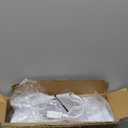 shinic 10" Tabletop Box Fan for Bedroom, 2 Speeds, Quiet Table Fan with Strong Airflow, Energy Efficient Small Box Fan, Portable Kitchen Exhaust Fan for Bedroom Bathroom Office Dorm Workshop, White (Single Units)