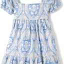 Gymboree Girls' and Toddler Linen Summer Dresses, 2T
