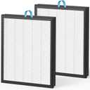Fil-fresh Vital 200S Replacement Filter for LEVOIT Vital 200S/200S-P Air Purifier, H13 True HEPA & Activated Carbon Filter, Replace Vital 200S-RF, White, 2-Pack