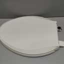 KOHLER 4636-RL-96 Cachet ReadyLatch Elongated Toilet Seat Slow Close Soft Close, Toilet Seat Quiet Lid, Contoured Grip-Tight Bumpers Installation Hardware, Apartment Essentials, Biscuit