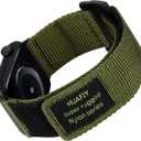 Nylon Rugged Apple Watch Band Compatible with Apple Watch band 40mm 41mm 42mm 44mm 45mm 49mm, nylon sports bracelet for Apple Watch strap, Velcro design for iWatch strap series 8/7/6/5/4/3/2/1, SEultra (Army Green)