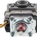 753-05676A Carburetor Fits for Homelite UT33600 UT33600B 26cc String Trimmers Carburetor carb 309375009 753-06258 205040001 Air Filter Cover 5687301 Air Filter