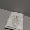 FAUNNA 600TC 100% Cotton Pillow Protectors, Standard Size (20x26), 4 Pack, Oeko-TEX Certified, Hotel Grade Pillow Cover with Silent Zipper, Zip Up Pillow Cases, White