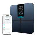 Ultra, Smart Scale with 4.3" Color Display, Digital Bathroom Scale for Body Weight BMI Muscle Mass Composition, Wi-Fi & Bluetooth Body Fat Scale with Heart Rate, 400 lbs (Black)