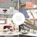 Napkin Holder for Table, Clear Napkin Holder Can Display Photos, Lucite Cocktail Napkin Dispenser for Party,Kitchen, Office, Restaurant, Business, Acrylic Mail Holder Countertop