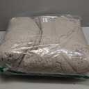 Cmfshape Floral Embroidery Quilt Set,3 Pieces King Quilt Bedding Set,Classic Diamond Pattern Quilts,Ultra Soft Lightweight Reversible Bedspread Coverlets for All Season(Taupe,102"x90")