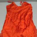 Lingerie for Women Sexy Nightgown Lace Trim Sleep Dress with Side Slit Night Gowns Soft Loungewear Sleepwear (XX-Large, Bright Red)