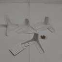 Furniture Legs White Replacement Feet: Sofa Legs 4 Inch European Style Dresser Legs Set of 4