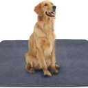 2 PCS Washable Puppy Pads 36" x 41", Upgrade Non-Slip Dog Pee Pads with High Soaks, Reusable,Waterproof for Training,Whelping,Housebreaking, Incontinence,for Fence, Playpen, Kennel, Crate