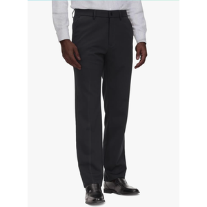 Soojun Men's Classic Fit Flex Waist Flat Front Dress Pant 40Wx32L
