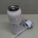 Ello Pop & Fill Stainless Steel Water Bottle with Quick Fill Technology, Double Walled Vacuum Insulated Metal, Leak Proof Locking Lid, Sip & Chug, BPA Free, Holiday Gift for Him Her, 22oz, 32oz, 40oz (Aurora)