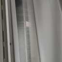 SONGMICS 6 LEDs Mirror Jewelry Cabinet, 47.2-Inch Tall Lockable Wall or Door Mounted Jewelry Armoire Organizer with Mirror, 2 Drawers, 3.9 x 14.6 x 47.2 Inches, White UJJC93W