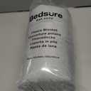 Bedsure Gentlesoft Sherpa Fleece Throw Blanket for Couch - Fluffy & Cozy Cable Jacquard Tufted Throw for Women Gift and Valentine Decor, Thick and Warm Blanket for Winter, Grey, 50x60 Inches