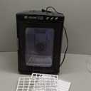 Happybuy Black Reptile Incubator 25L Scientific Lab Incubator Digital Incubator Cooling and Heating 5-42C Reptile Egg Incubator 12V/110V Work for Small Reptiles