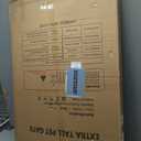 41" Extra Tall Baby Gate for Big Dog No Jumping Over,54.7-63.0" Wide Pet Safety Gate Indoor for Doorways No Drilling,Auto Close Child Puppy Gates for Stairways Pressure Mounted (Black)