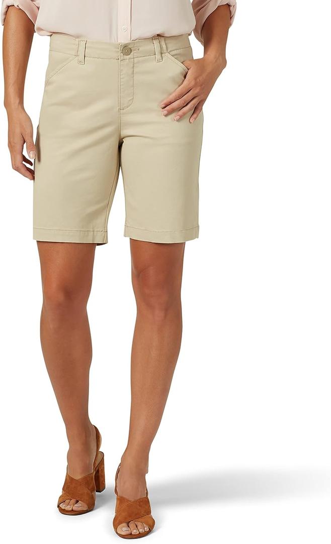 Lee Women's Legendary 9" Chino Bermuda Short (6)