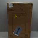 EKO Mirage-T 50 Liter / 13.2 Gallon Touchless Rectangular Motion Sensor Trash Can, Brushed Stainless Steel Finish