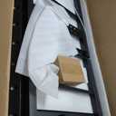 48" Adjustable Workbench with Power Outlet, Work Table with Anti-Slip Foot Pad, 1500 LBS Rubber Wood Workstation for Garage, Workshop, Office, Home, 5 Level Heights Worktable, Easy Assembly