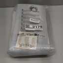 H.VERSAILTEX 100% Blackout Curtains for Bedroom, Thermal Insulated Linen Textured Curtains Heat and Full Light Blocking Drapes Living Room Curtains 2 Panel Sets, Glacier Gray, 52x84 Inch