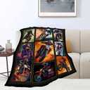 Motorcycle Blanket, Motorcycle Throw Blanket, Racer Sports Gifts Blankets Stuff Fleece Flannel Plush for Men Boys Women Girls Lovers Adults Soft Bedding Gift for Sofa Bed Office Home Decor 50"x40"