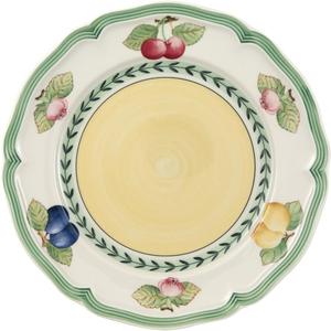 Villeroy & Boch French Garden Fleurence Salad Plate, Premium Porcelain, White/Multicolored (8.3")