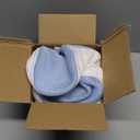 Teletrogy 2Pcs Shoe Washing Machine Bags, Laundry Shoes Bag for Washer & Dryer, Reusable Shoe Cleaning Bag Fluffy Fiber Inside, Sneaker Tennis Laundry Bags for All Shoes, Large Size, 7 x 13 Inches