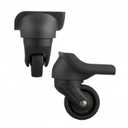 Universal Luggage Wheels Replacement Kit for Suitcase, Steel Core 360 Silent Spinner Wheels for Suitcases - Fits Major Brand Rolling Luggage (2 Pcs)