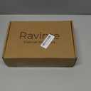 Ravinte 20 Pack 10 Pairs 1-1/4 inch Overlay Soft Close Hinges for Kitchen Cabinet Hinges Satin Nickel Hidden Hinges Stainless Steel Concealed Hinge self Closing
