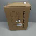 3-Light Bathroom Light Fixtures, Brushed Gold Vanity Lights for Bathroom with Milky White Glass Ball Shade, 18.9 inch Bathroom Lighting Fixtures Over Mirror, Wall Sconce for Bedroom(Bulb Not Included)