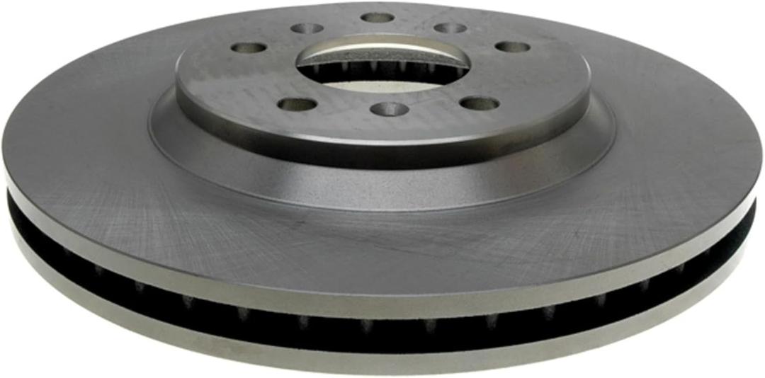 ACDelco Silver Non-Coated Front Brake Rotor 18A2322A | GM 19241841 Brake Rotors for Select Buick Lucerne, Chevrolet Impala, Chevy Impala Limited, Monte Carlo, and more